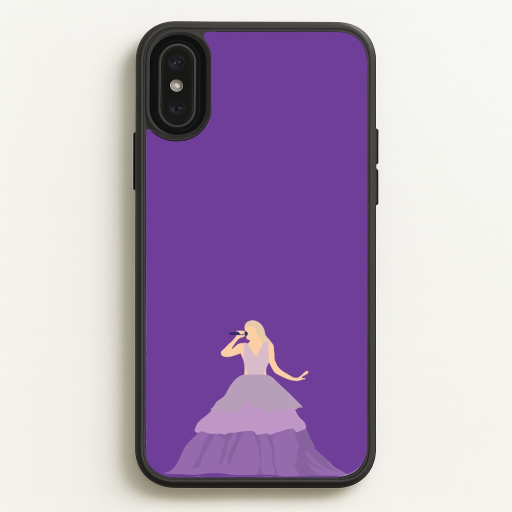 Purple Dress - Taylor - Taylor Phone Case for iPhone XS Max