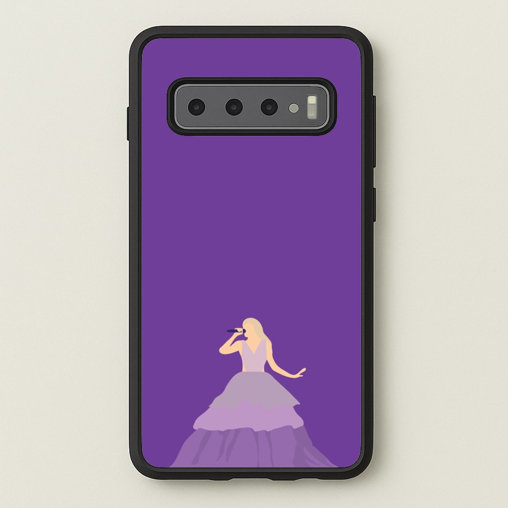 Purple Dress - Taylor - Taylor Phone Case for Galaxy S10 Plus
