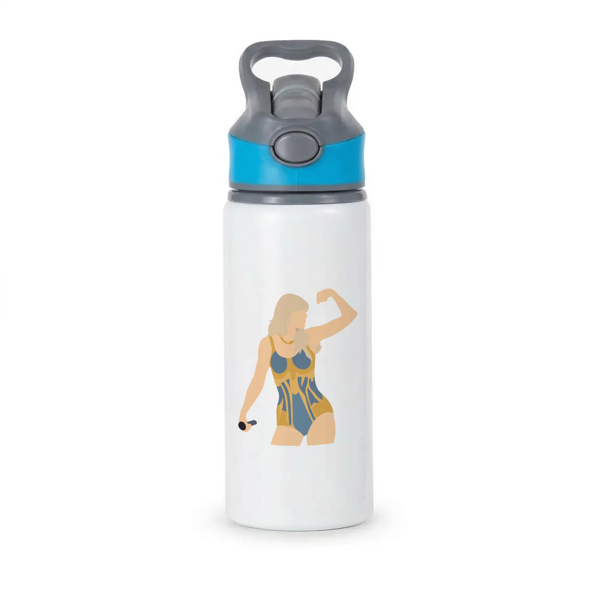 The Man - Taylor Active Water Bottle - Blue