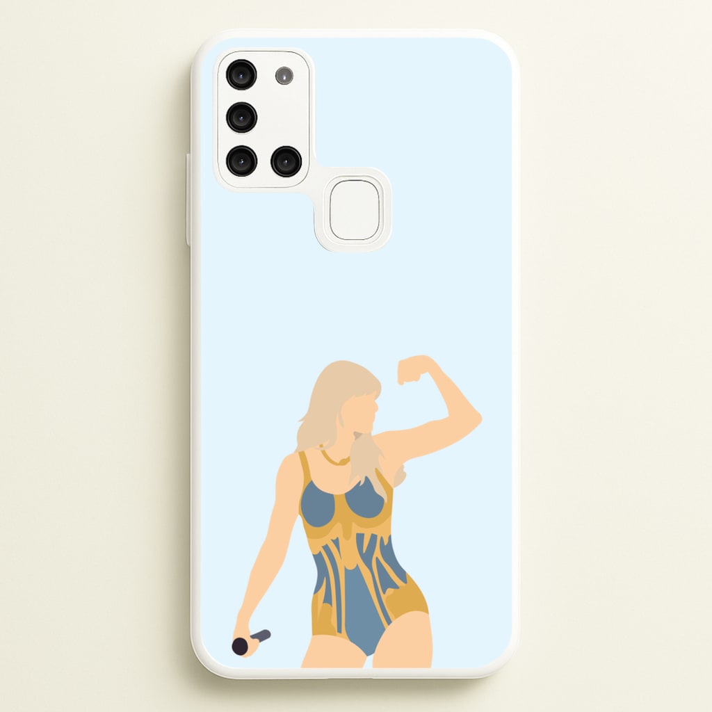 The Man - Taylor - Taylor Phone Case for Galaxy A21s