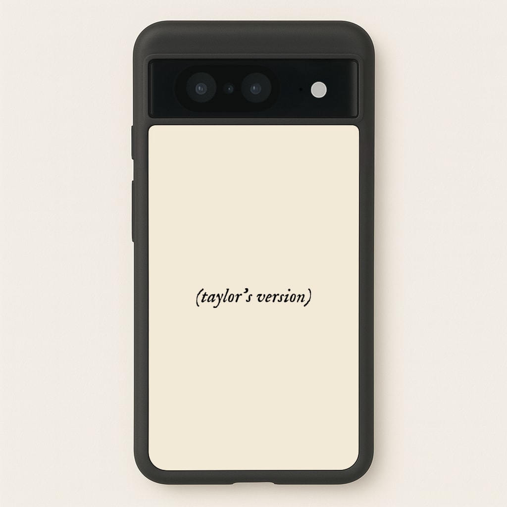 Personalised Taylor's Version - Taylor Phone Case for Google Pixel 8