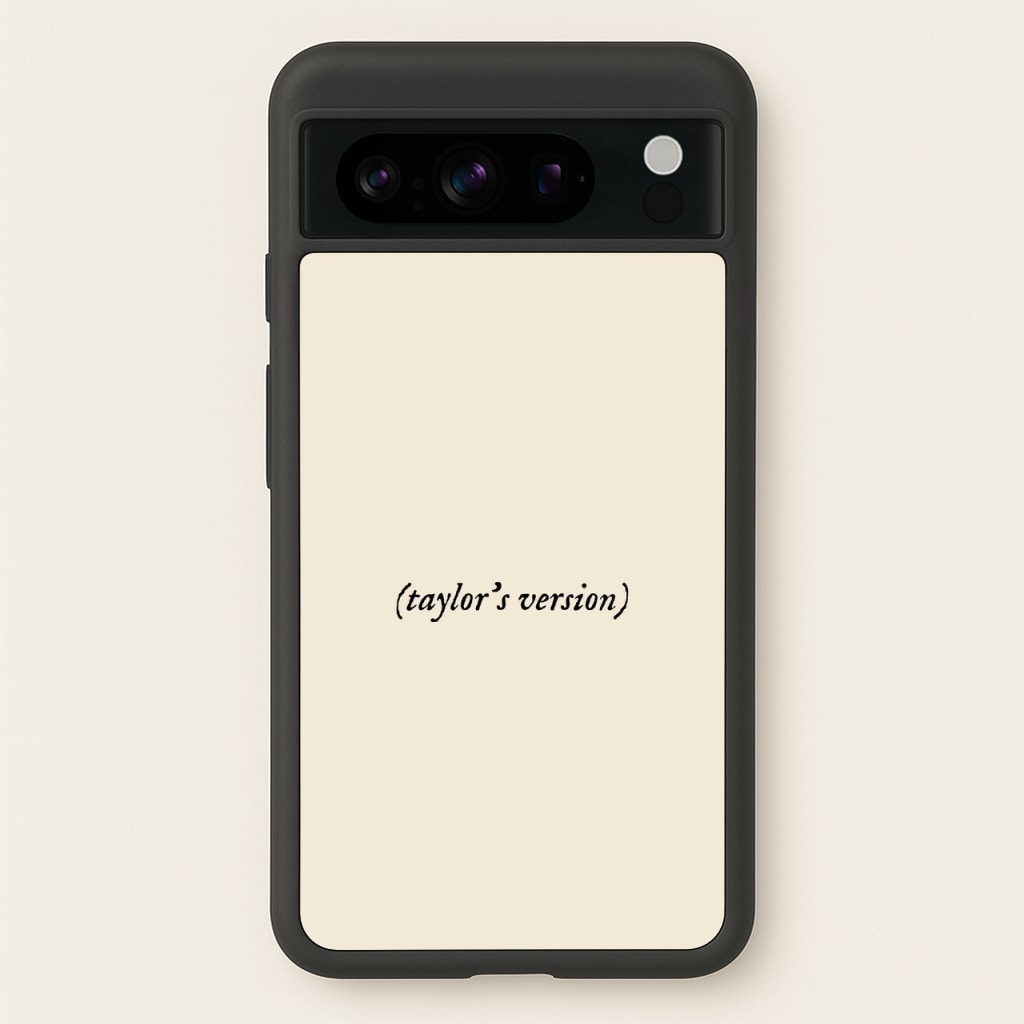 Personalised Taylor's Version - Taylor Phone Case for Google Pixel 8 Pro