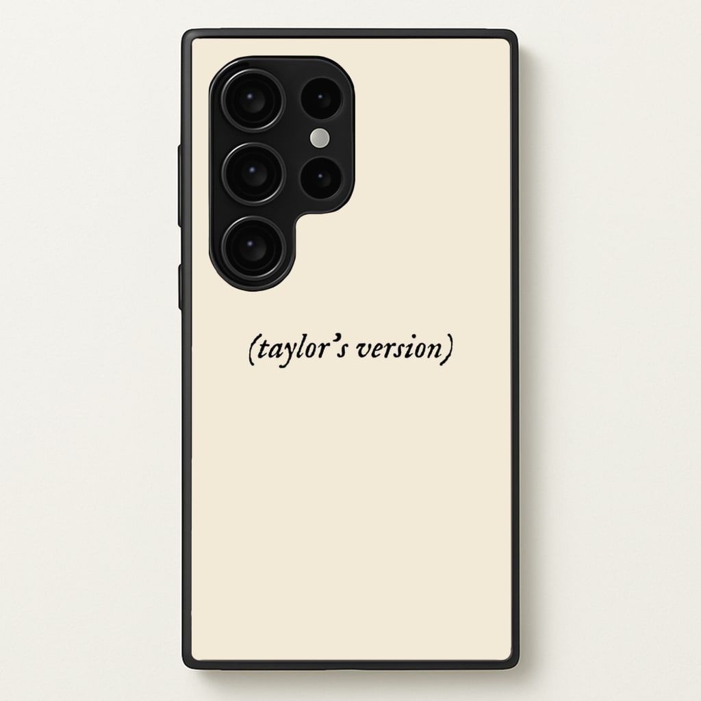 Personalised Taylor's Version - Taylor Phone Case for Galaxy S24 Ultra