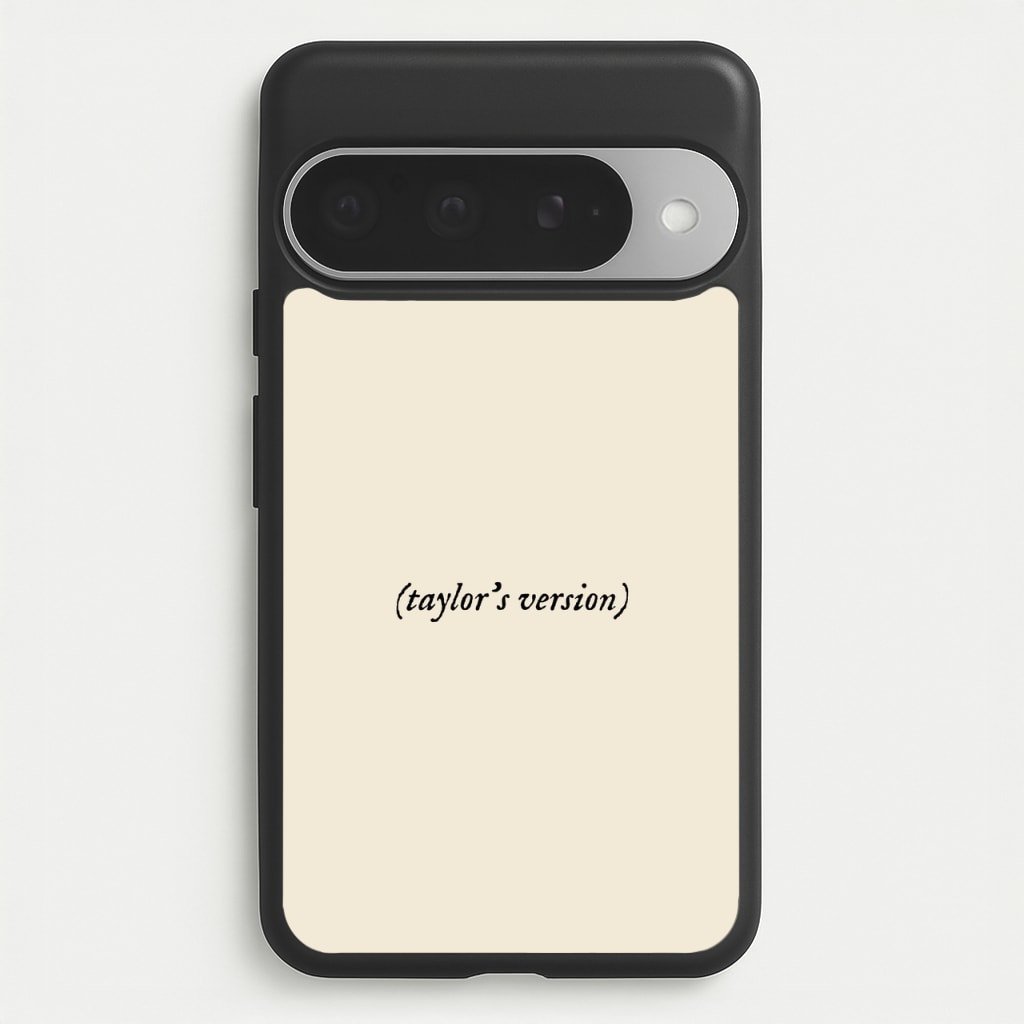 Personalised Taylor's Version Phone Case for Google Pixel 10 Pro XL