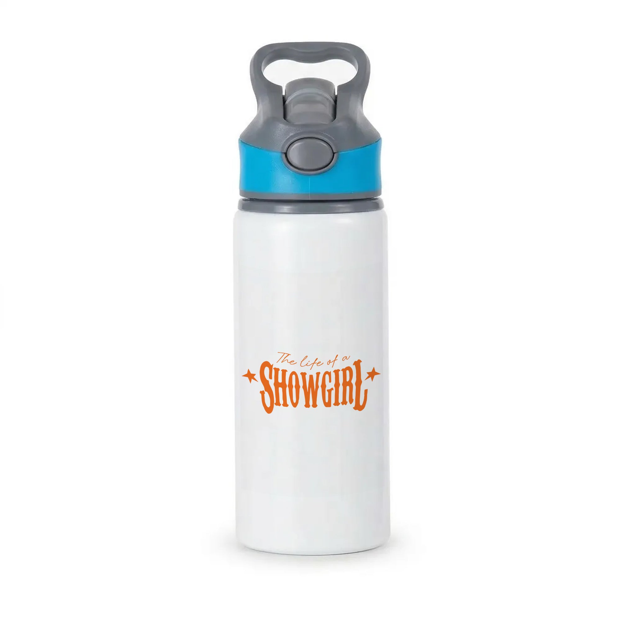 TLOAS Orange Active Water Bottle - Blue