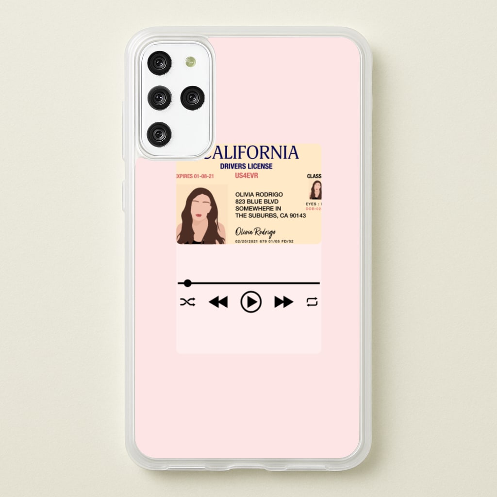 Drivers License - Olivia TikTok - TikTok Phone Case for Galaxy S20 Plus