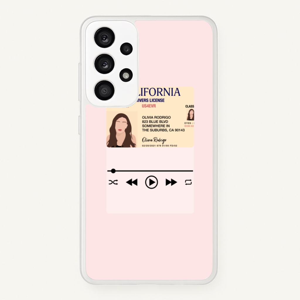 Drivers License - Olivia TikTok - TikTok Phone Case for Galaxy A53