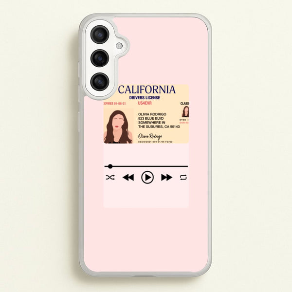 Drivers License - Olivia TikTok - TikTok Phone Case for Galaxy A34