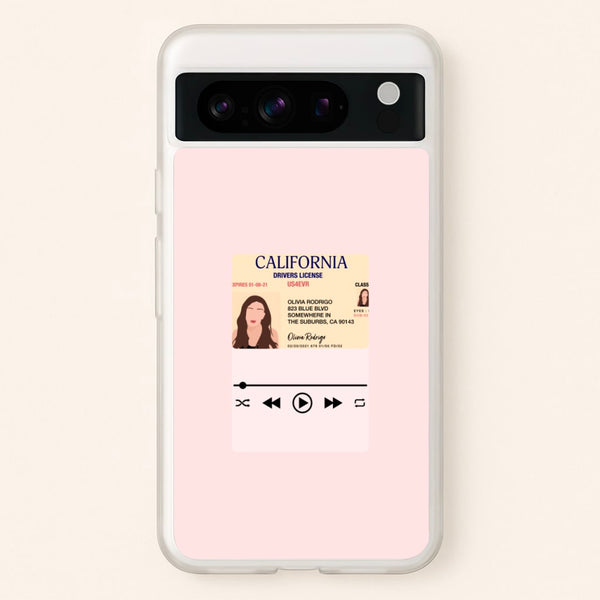 Drivers License - Olivia TikTok - TikTok Phone Case for Google Pixel 8 Pro