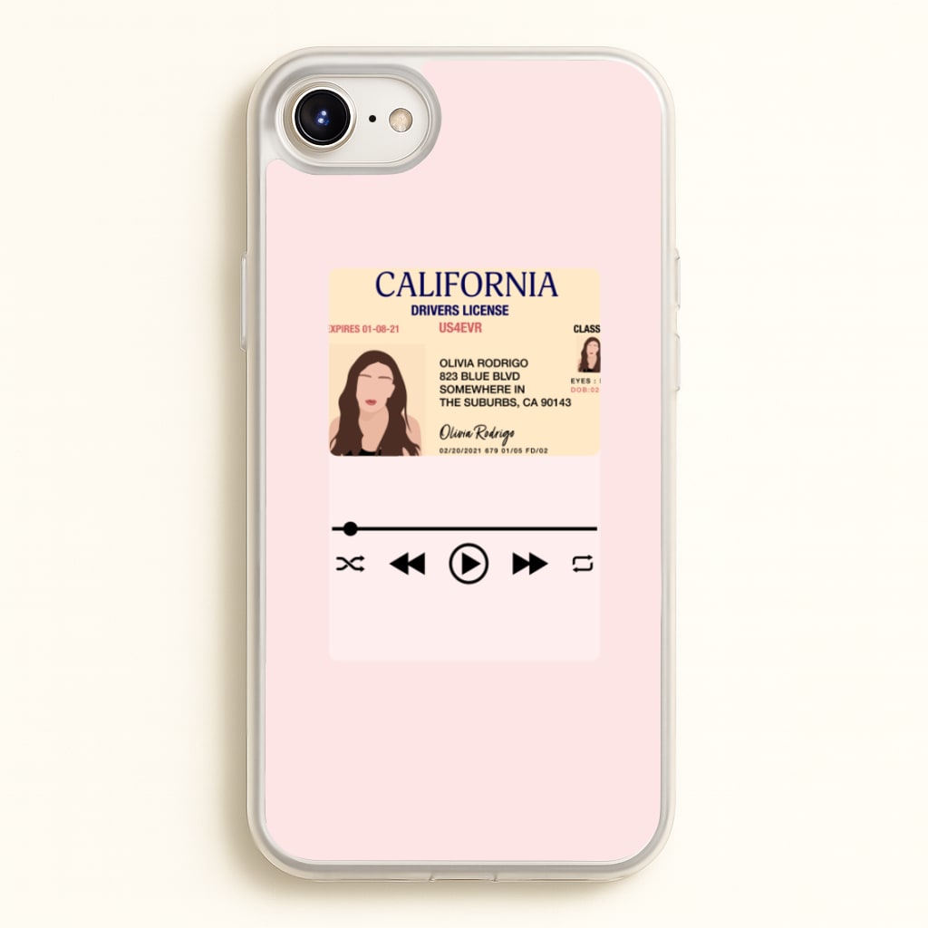 Drivers License - Olivia TikTok - TikTok Phone Case for iPhone 6 / 7 / 8 / SE