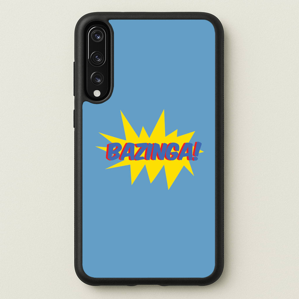 Bazinga! - TV Quotes - TV Quotes Phone Case for Huawei P20 Pro