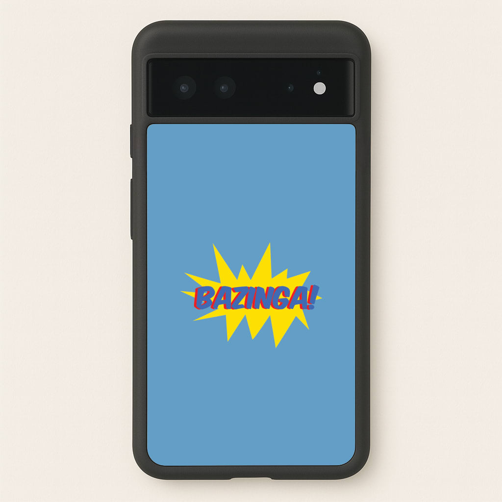 Bazinga! - TV Quotes - TV Quotes Phone Case for Google Pixel 6