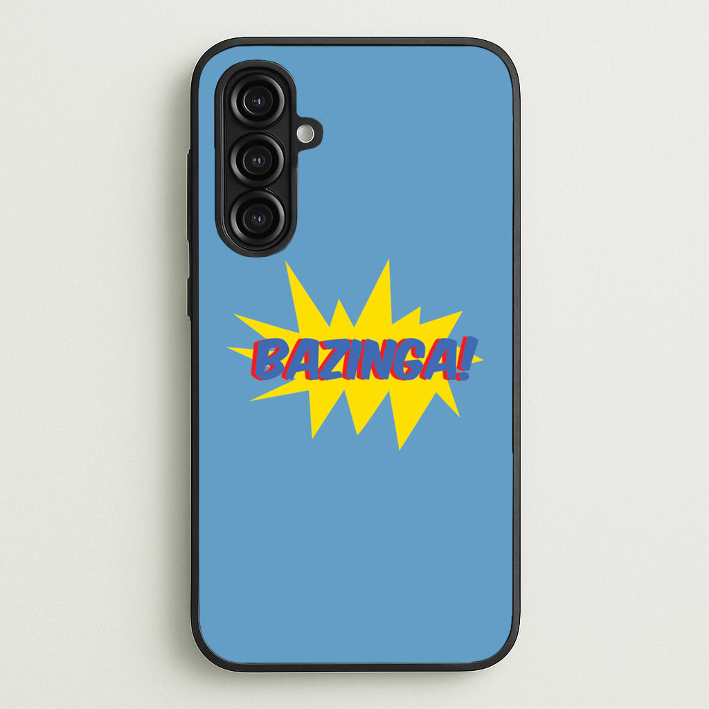 Bazinga! - TV Quotes - TV Quotes Phone Case for Galaxy A16