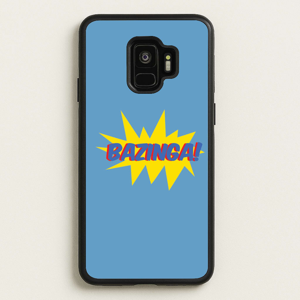 Bazinga! - TV Quotes - TV Quotes Phone Case for Galaxy S9