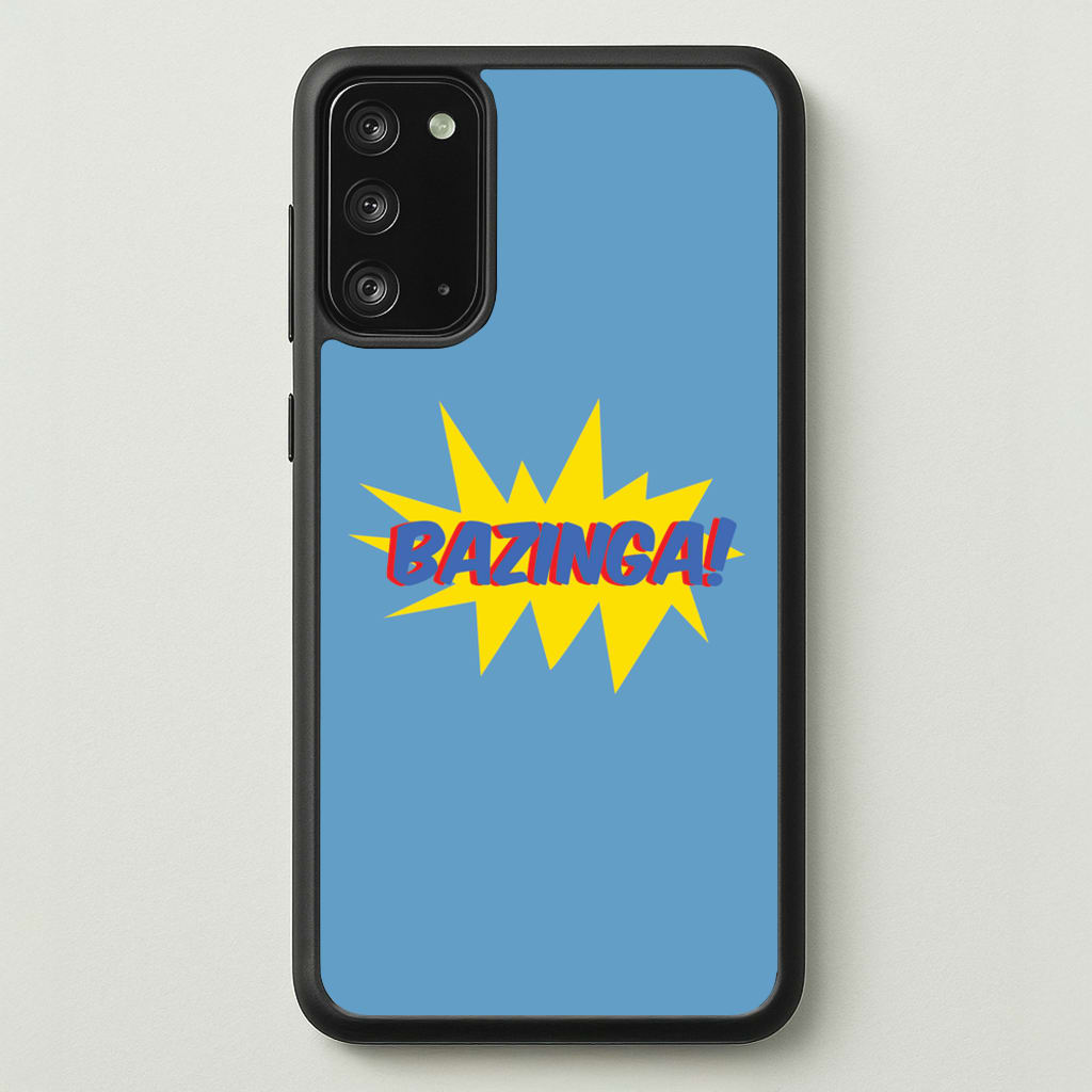 Bazinga! - TV Quotes - TV Quotes Phone Case for Galaxy Note 20