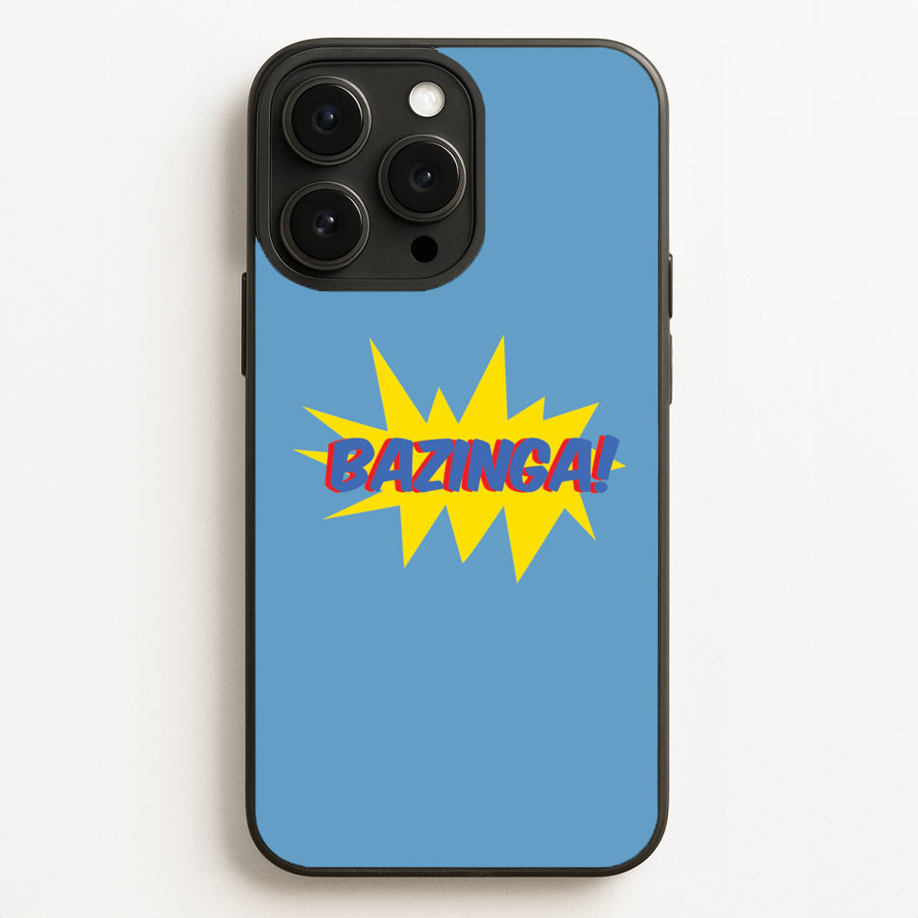 Bazinga! - TV Quotes - TV Quotes Phone Case for iPhone 12 Pro Max