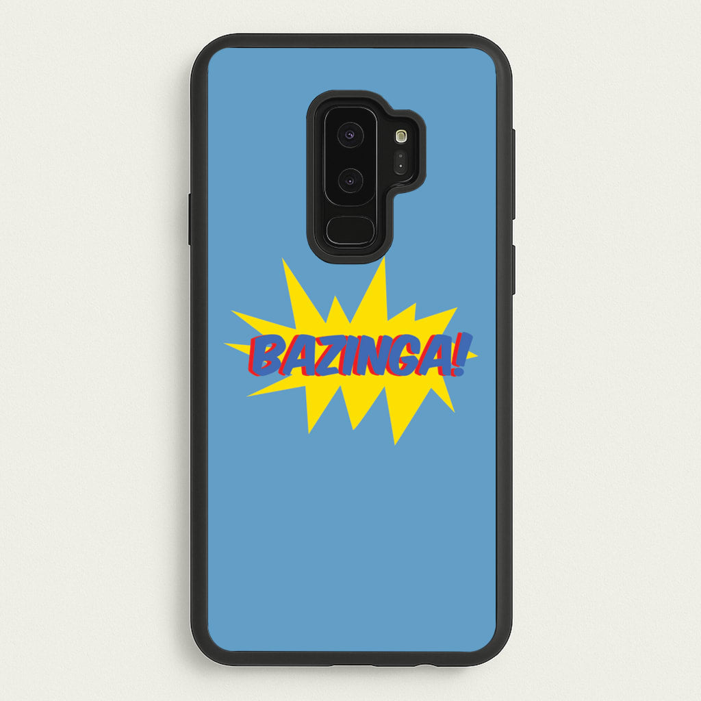 Bazinga! - TV Quotes - TV Quotes Phone Case for Galaxy S9 Plus
