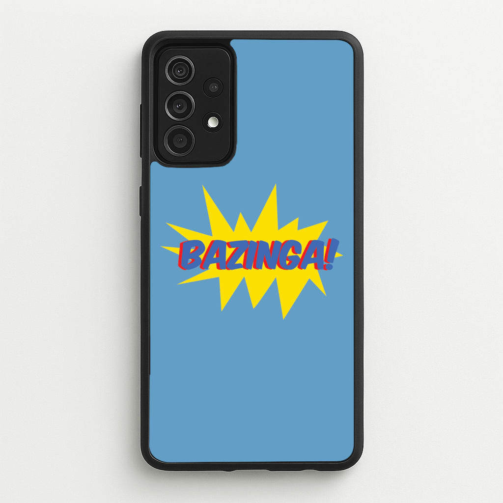 Bazinga! - TV Quotes - TV Quotes Phone Case for Galaxy A52 / A52s