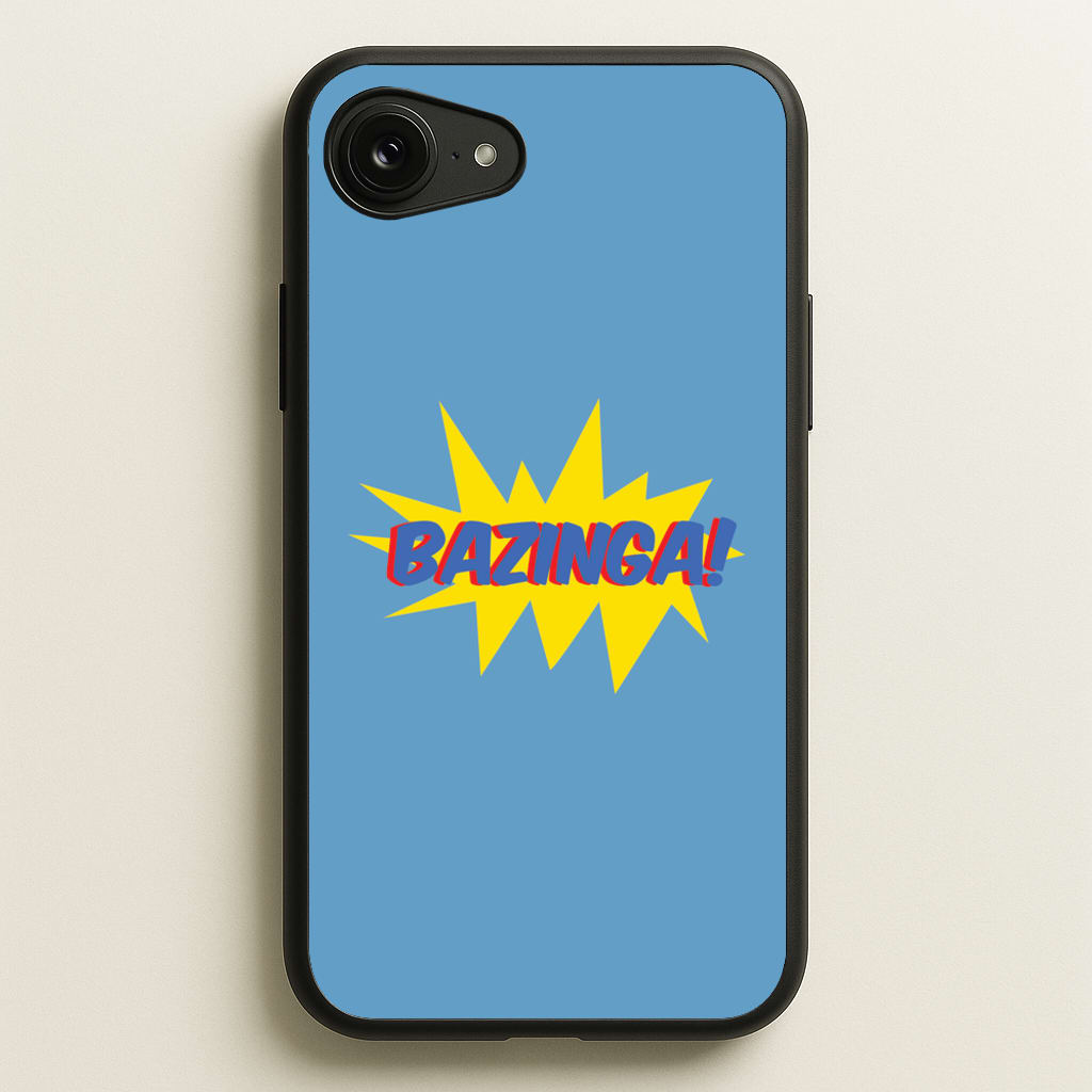 Bazinga! - TV Quotes - TV Quotes Phone Case for iPhone 16e