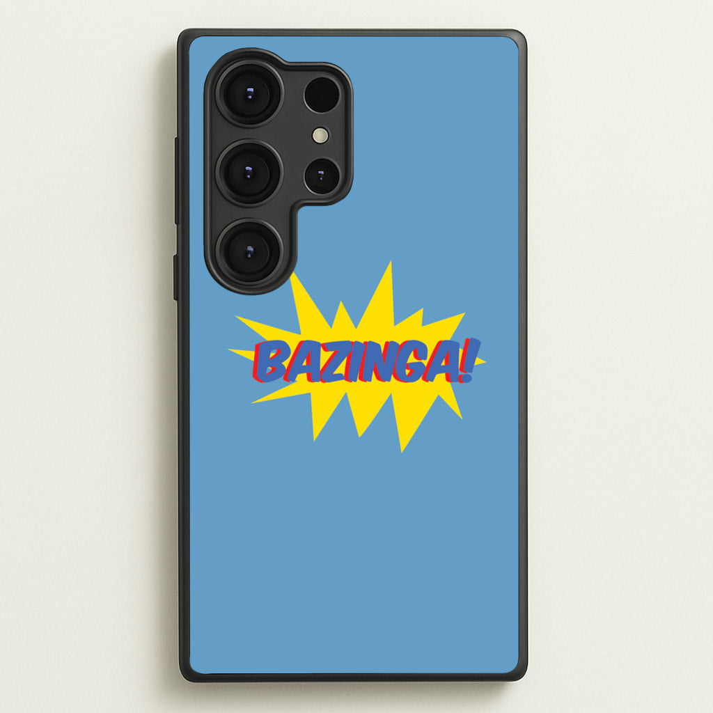Bazinga! - TV Quotes - TV Quotes Phone Case for Galaxy S25 Ultra