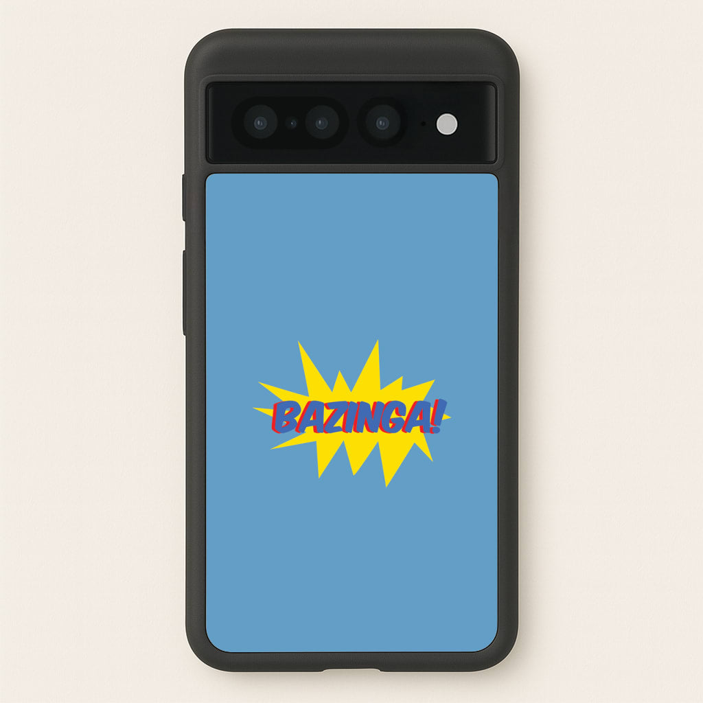 Bazinga! - TV Quotes - TV Quotes Phone Case for Google Pixel 7 Pro