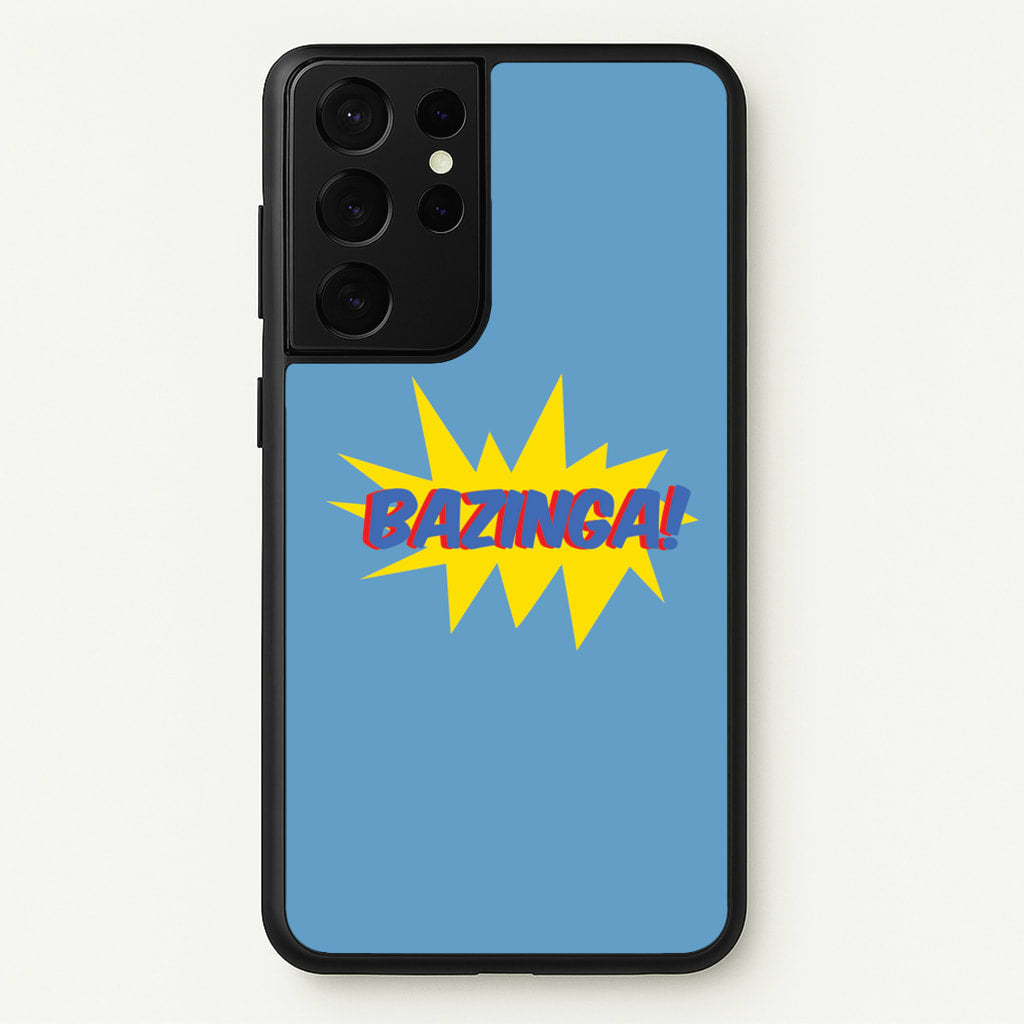 Bazinga! - TV Quotes - TV Quotes Phone Case for Galaxy S21 Ultra