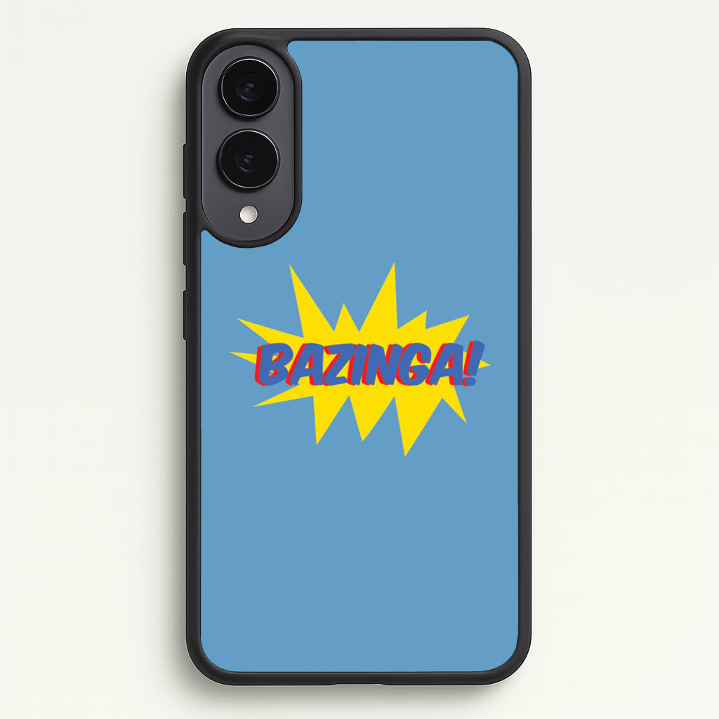 Bazinga! - TV Quotes - TV Quotes Phone Case for Galaxy S25 Edge