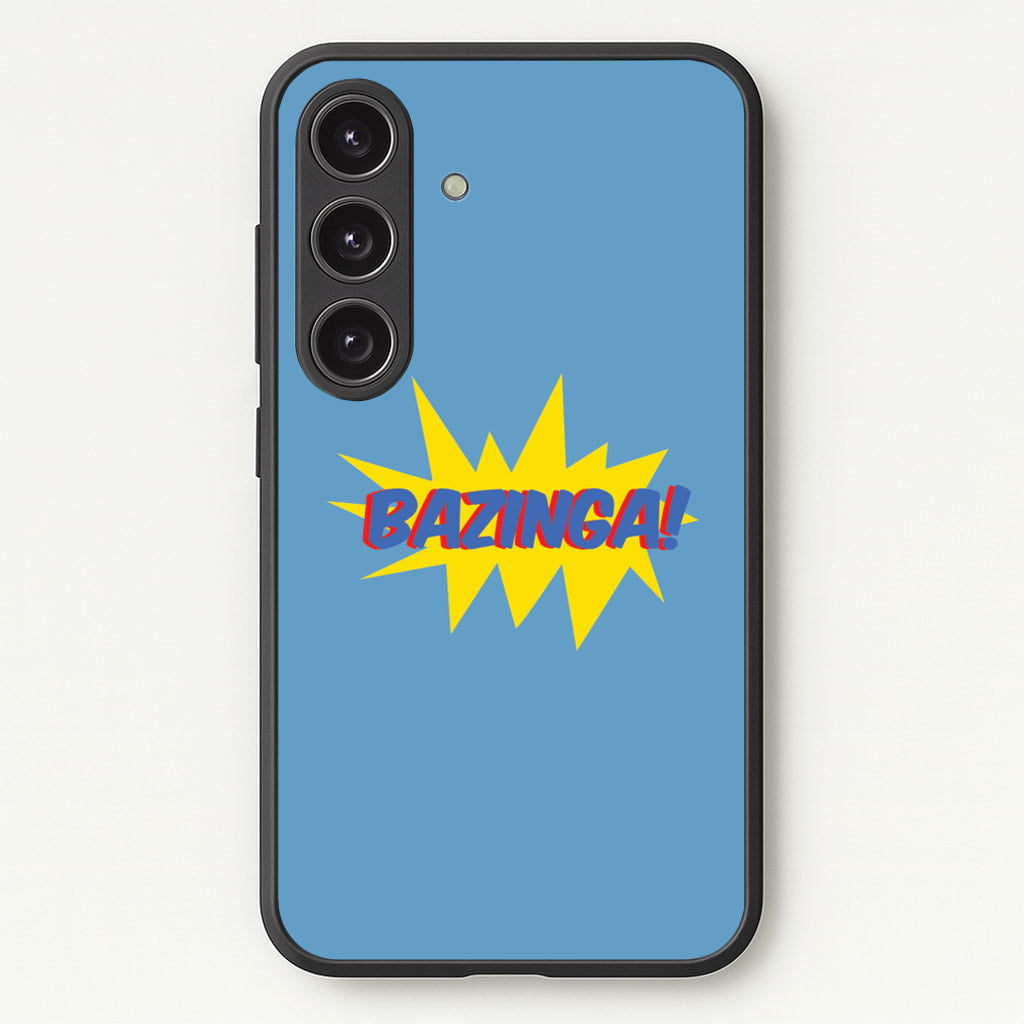 Bazinga! - TV Quotes - TV Quotes Phone Case for Galaxy S24FE