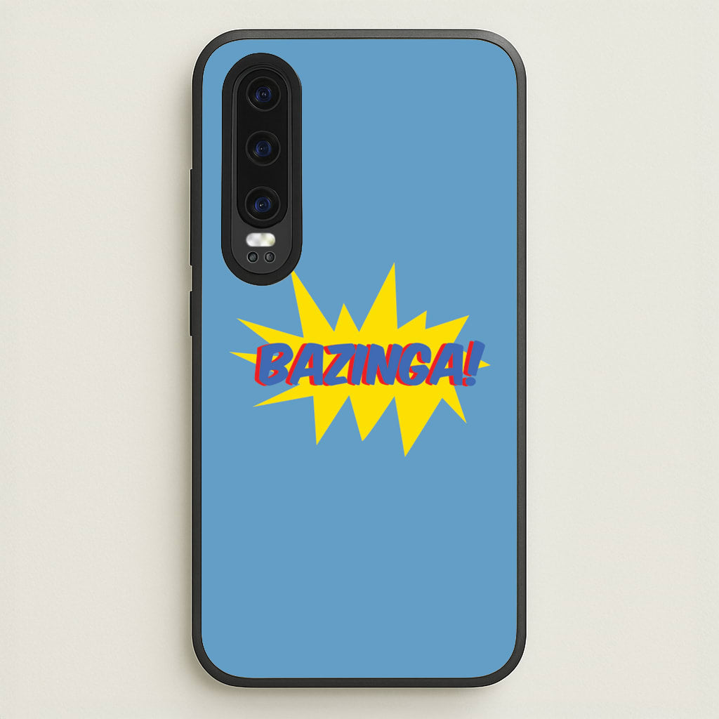 Bazinga! - TV Quotes - TV Quotes Phone Case for Huawei P30