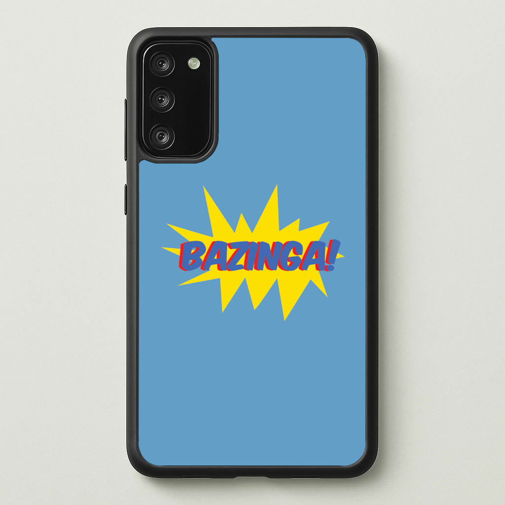 Bazinga! - TV Quotes - TV Quotes Phone Case for Galaxy S20