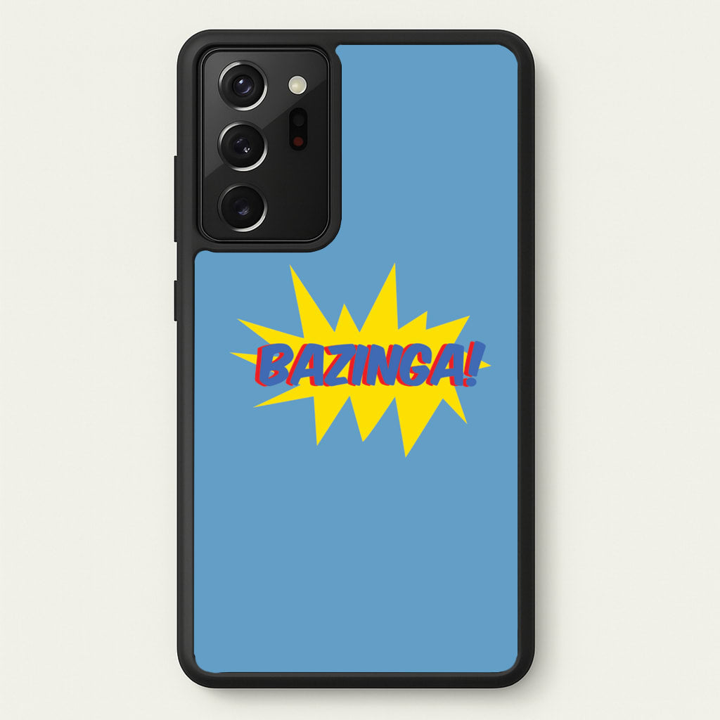 Bazinga! - TV Quotes - TV Quotes Phone Case for Galaxy Note 20 Ultra
