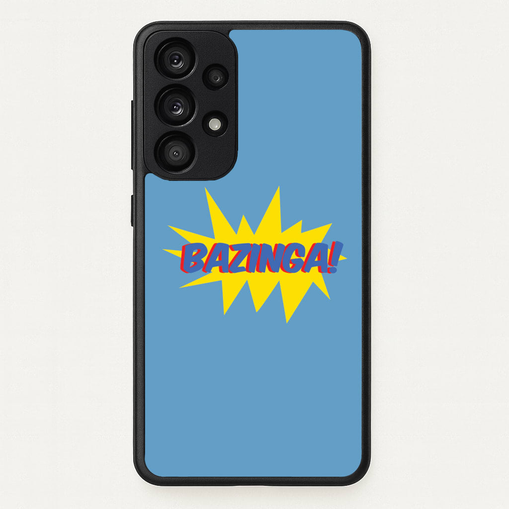 Bazinga! - TV Quotes - TV Quotes Phone Case for Galaxy A33