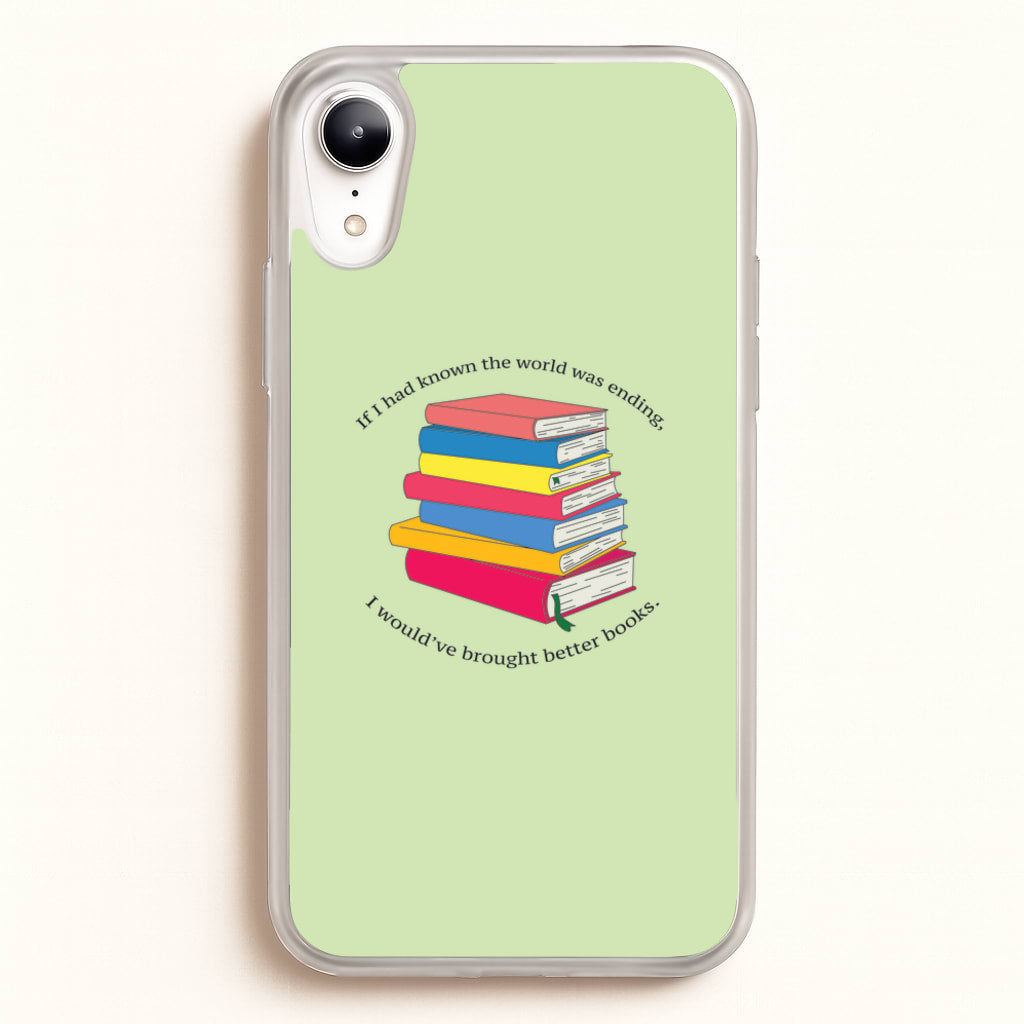 If I Had Known - TV Quotes - TV Quotes Phone Case for iPhone XR