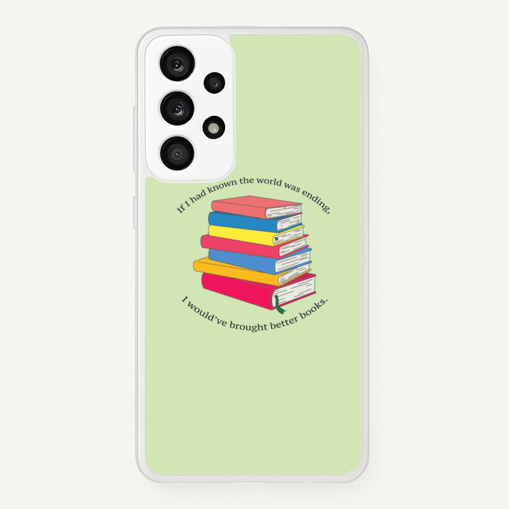 If I Had Known - TV Quotes - TV Quotes Phone Case for Galaxy A33