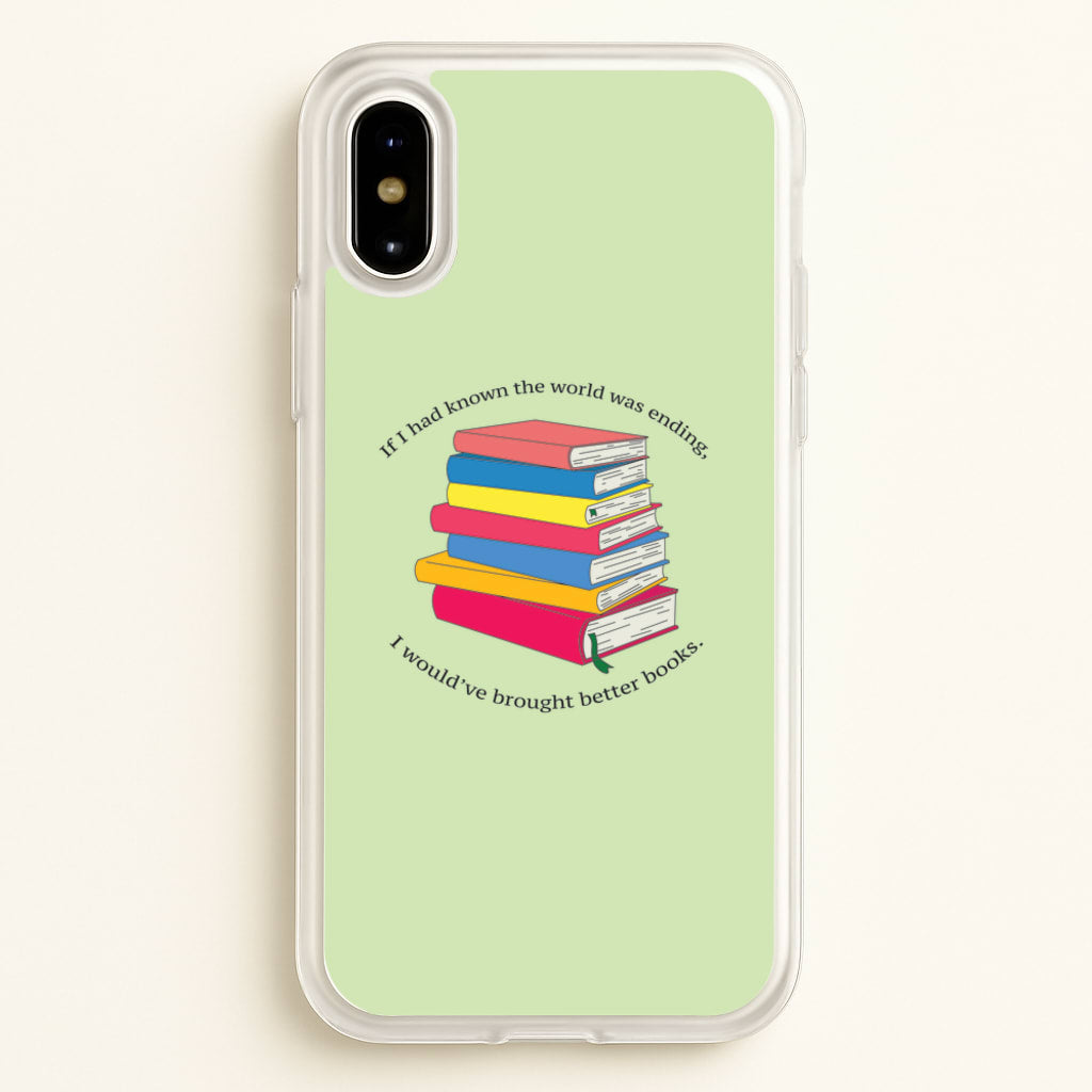 If I Had Known - TV Quotes - TV Quotes Phone Case for iPhone X / XS