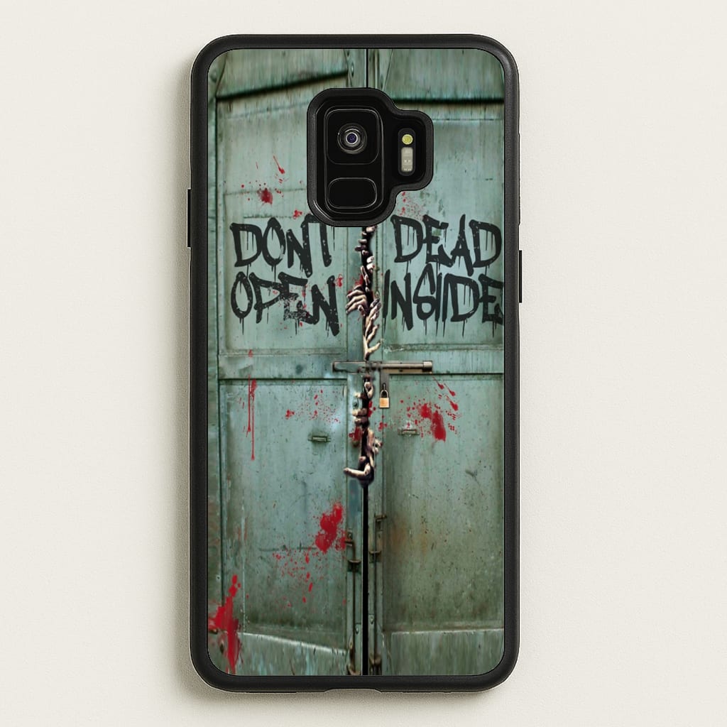 Don't Open Dead Inside - Phone Case for Galaxy S9