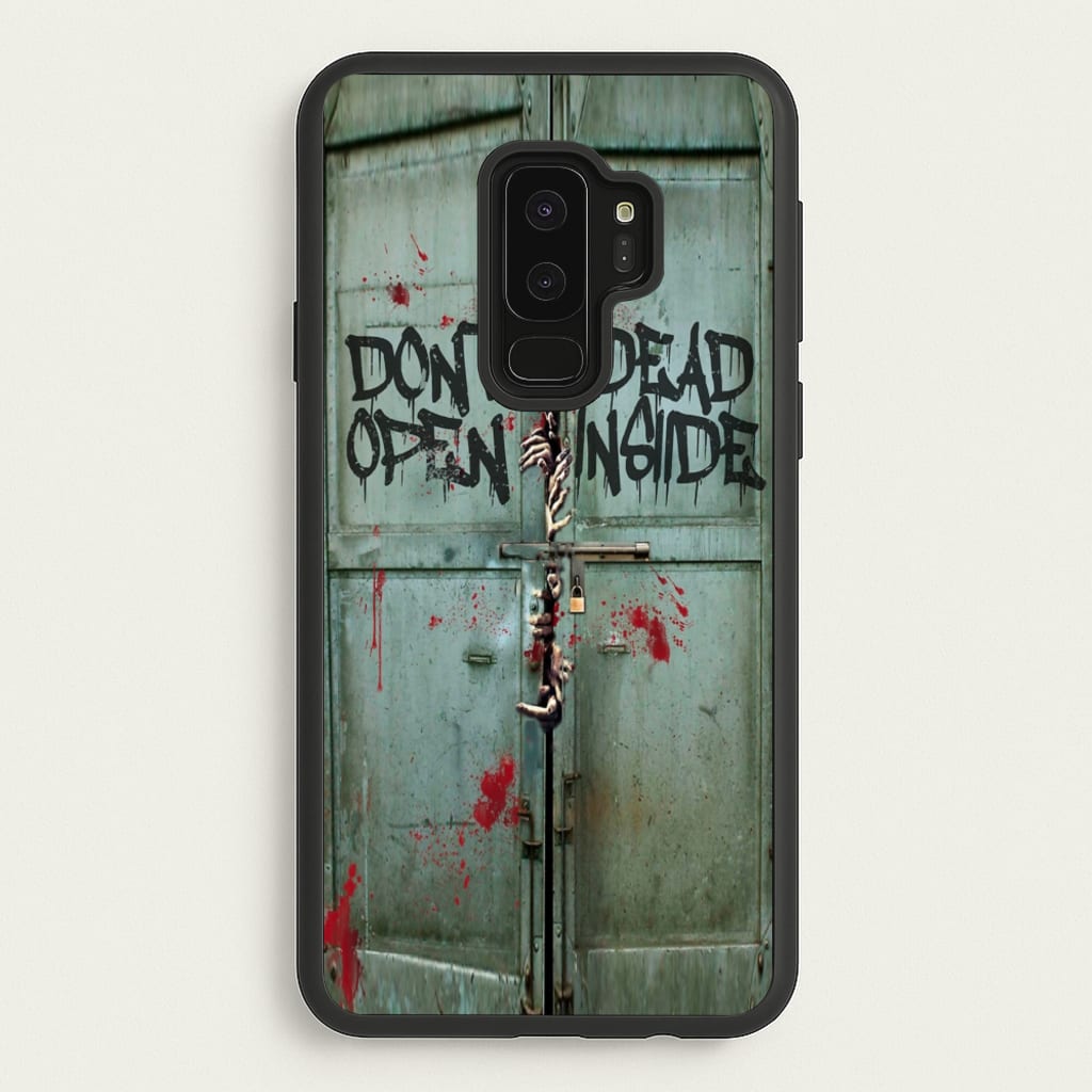 Don't Open Dead Inside - Phone Case for Galaxy S9 Plus