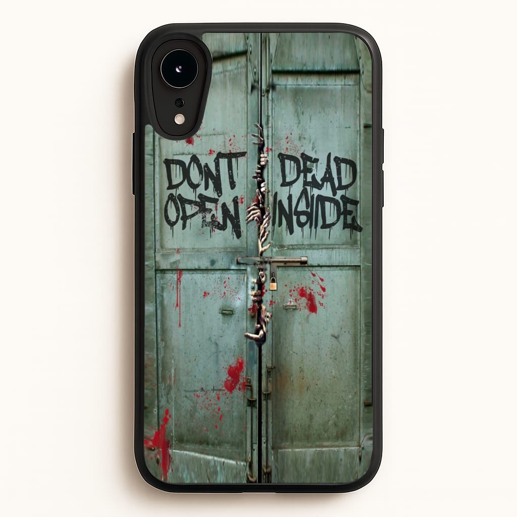 Don't Open Dead Inside - Phone Case for iPhone XR