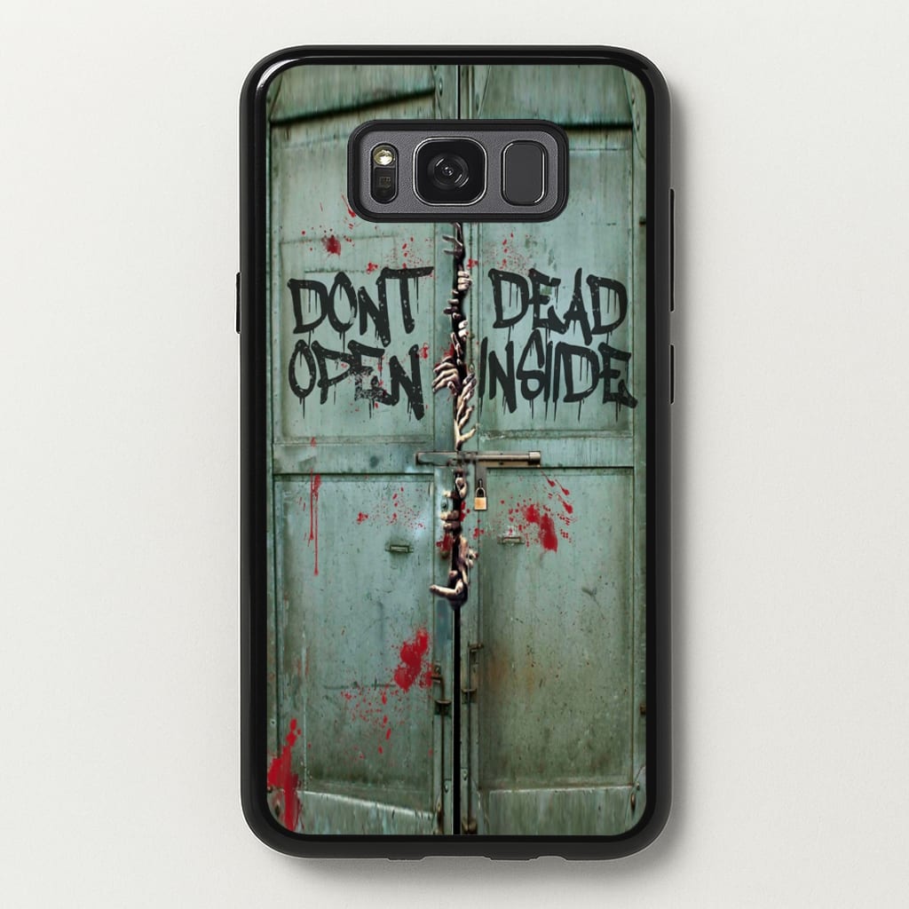 Don't Open Dead Inside - Phone Case for Galaxy S8 Plus