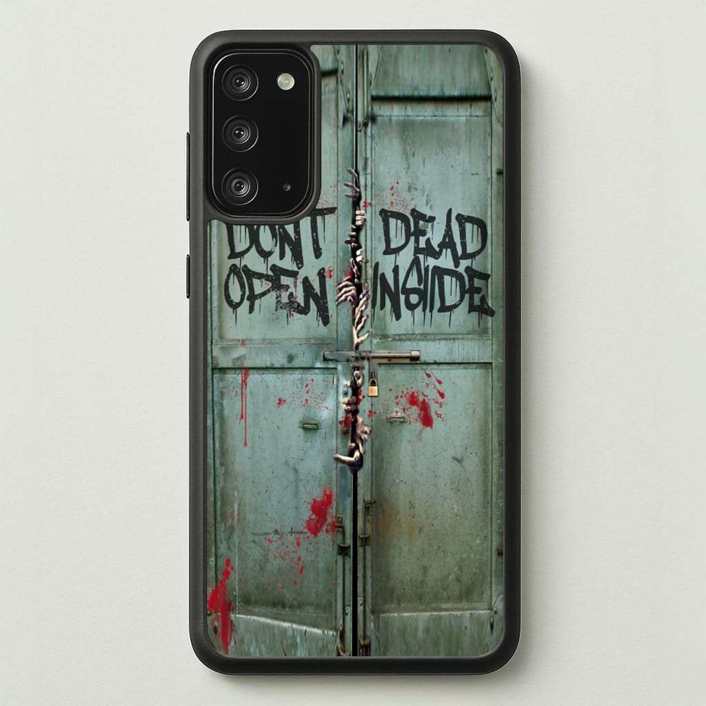Don't Open Dead Inside - Phone Case for Galaxy Note 20