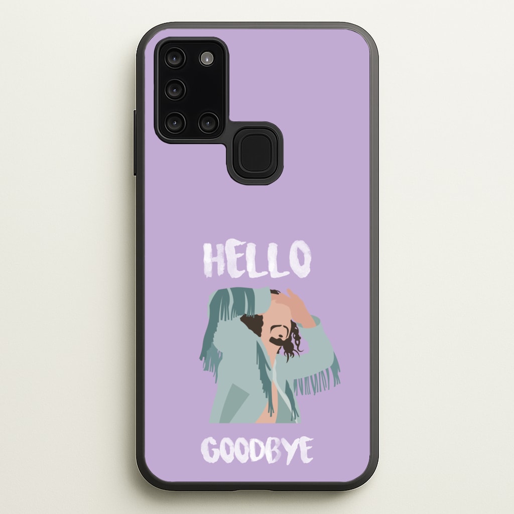 Hello Goodbye - Umbrella Academy Phone Case for Galaxy A21s