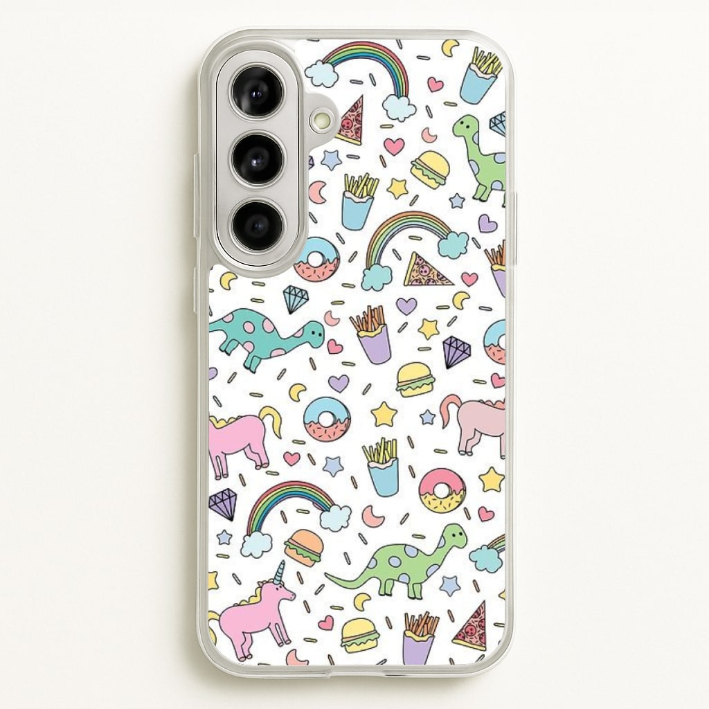 Tumblr Pattern - Phone Case for Galaxy A56