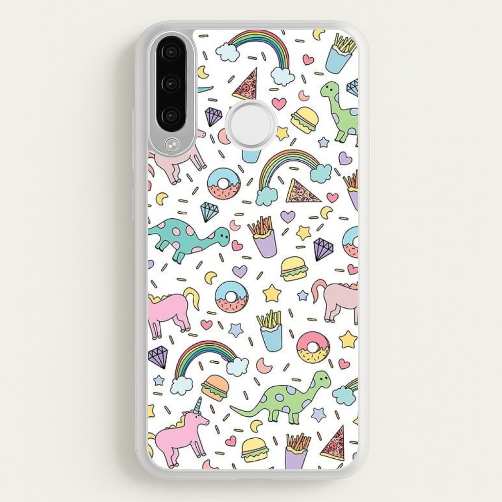 Tumblr Pattern - Phone Case for Huawei P30 Lite