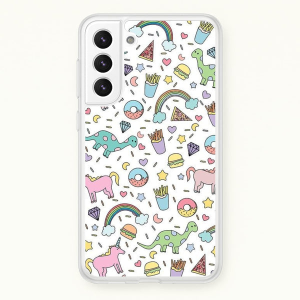 Tumblr Pattern - Phone Case for Galaxy S21FE