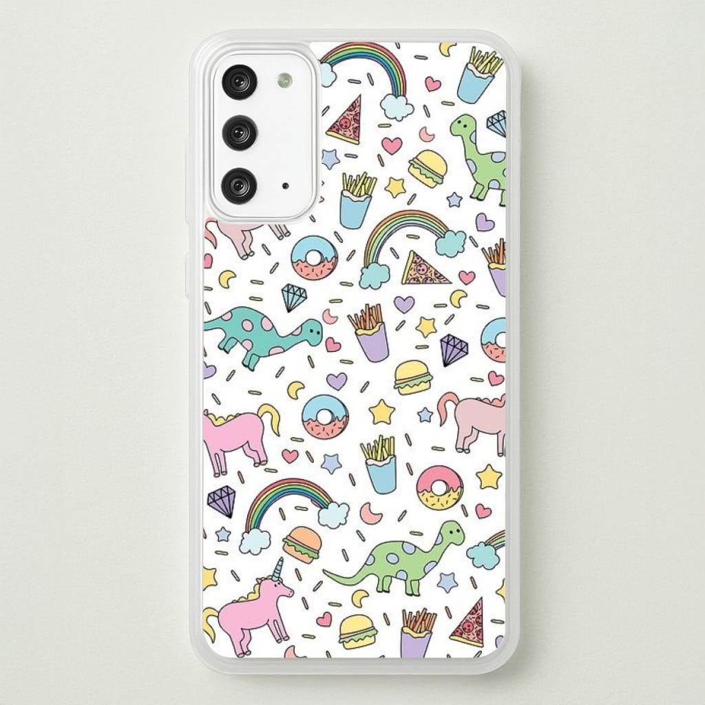 Tumblr Pattern - Phone Case for Galaxy Note 20