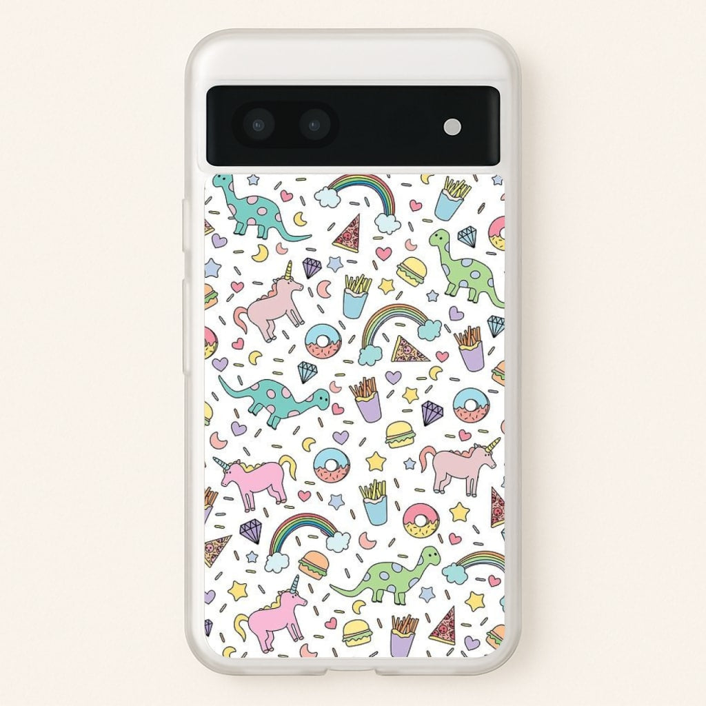 Tumblr Pattern - Phone Case for Google Pixel 7a