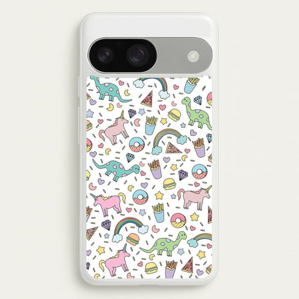 Tumblr Pattern - Phone Case for Google Pixel 9 / 9 Pro
