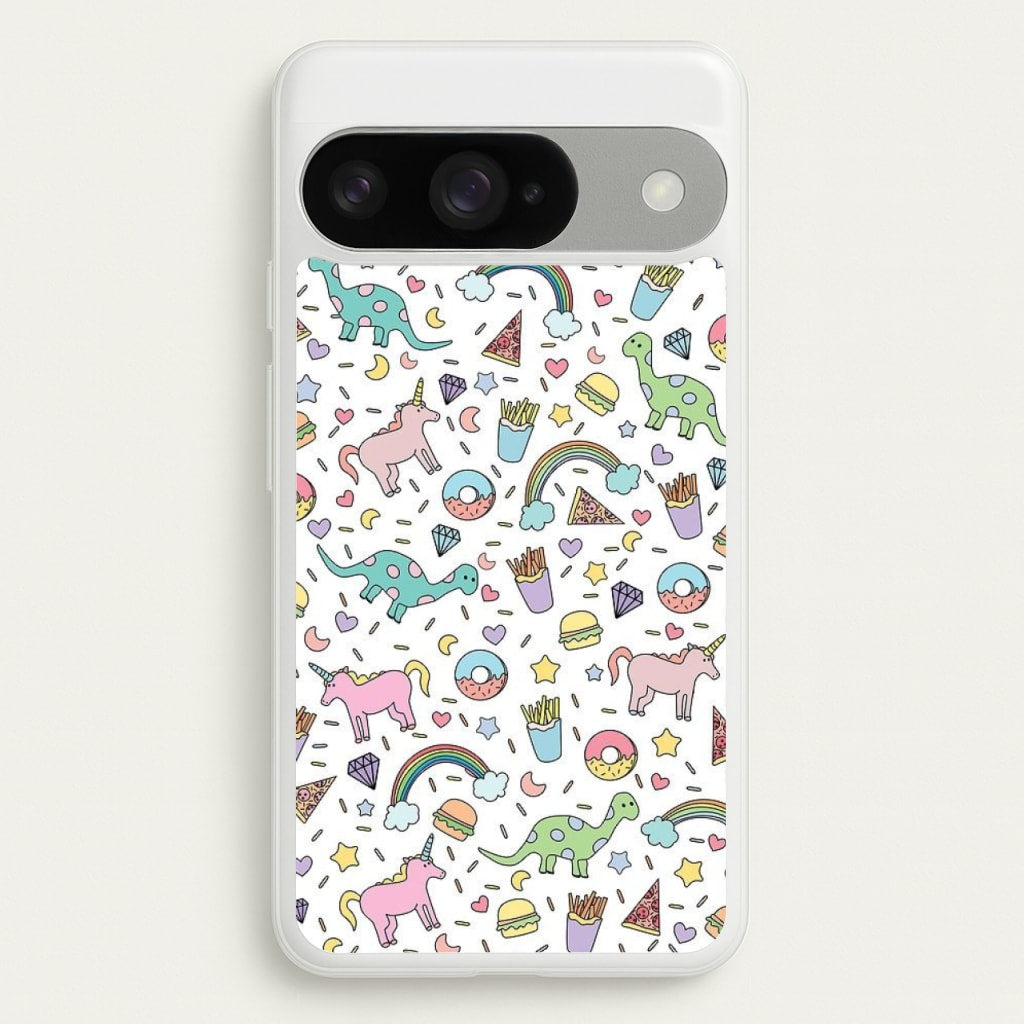 Tumblr Pattern Phone Case for Google Pixel 10 / 10 Pro