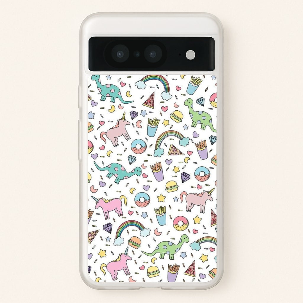 Tumblr Pattern - Phone Case for Google Pixel 8