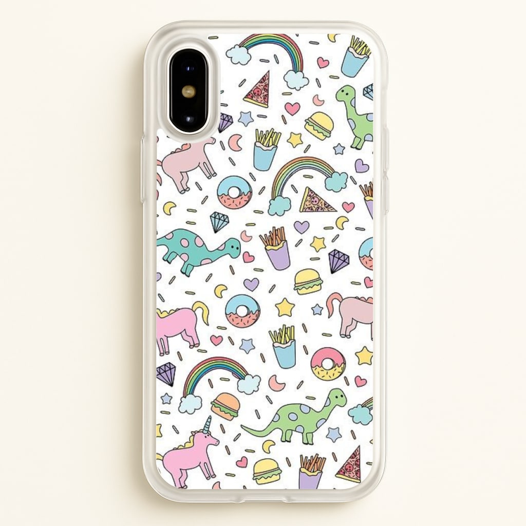 Tumblr Pattern - Phone Case for iPhone X / XS